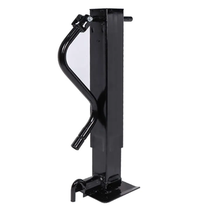 Cric de remorque de voyage Drop Leg Cric de tube <span class=keywords><strong>carré</strong></span> à souder avec <span class=keywords><strong>manivelle</strong></span> - Product Image 3
