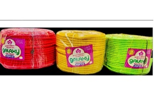 Premium Polyester <b>Yarn</b> Round Braided Rope Strong Flexible Abrasion Resistant For <b>Marine</b> Industrial Sports And Decorative Use - Product Image 3