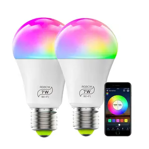 出荷準備完了E27B22WIFIスマートLEDランプ7W9W10W 12WLED電球ライト