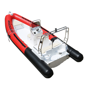 6.8m Rib-680 Dur T-Top Fibre De Verre Coque Gonflable Bateau De Pêche avec <span class=keywords><strong>Moteur</strong></span> Hors-Bord Hypalon Matériel Durable Dinghy - Product Image 4