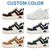 Chaussures de skate à plateforme personnalisées pour hommes, surface lisse, baskets décontractées, chaussures de tous les jours, OEM ODM disponibles