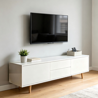 Ensemble Table Basse et Meuble TV Personnalisé Populaire – Meuble TV Moderne de Luxe de Haute Qualité pour Appartement