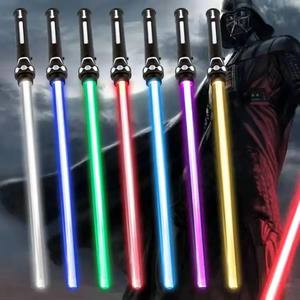 2023 Hot Sell Light-saber Kids <strong>Cosplay</strong> Laser Sword <strong>Starwars</strong> Led Flashing Colorful Children Toys <strong>Starwars</strong> Light Saber - Product Image 2