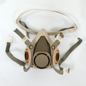 OEM अनुकूलन डबल टैंक रासायनिक सुरक्षात्मक आधा चेहरा गैस श्वासयंत्र 6200 - Product Image 3