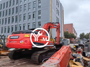 Excavadora de Orugas Doosan DX300 de Segunda Mano a Precio Económico, Sistema de Cambio Rápido de Cucharón, Usada Original Dx300 para Acabado de Taludes de Carreteras - Product Image 3