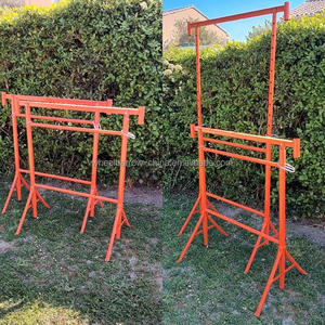 Tréteau de <span class=keywords><strong>maçon</strong></span> en acier à hauteur réglable pour <span class=keywords><strong>échafaudage</strong></span> réglable 1.2x2.19m Tréteau Macon avec pied pivotant Tréteaux De Macon - Product Image 6