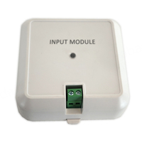 Module d'entrée sans fil TANDA TX3202E, communication LoRa, capteur de vibration en ABS, système d'alarme incendie, alarme stroboscopique, application Tuya