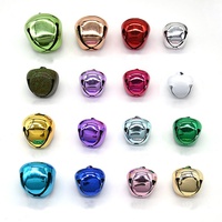 Clochettes carrées en métal de qualité supérieure, couleurs assorties, vente en gros, clochettes artisanales de haute qualité pour la décoration de Noël et les cadeaux de fêtes