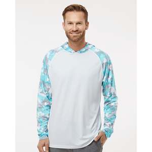 เสื้อฮู้ดกันแดดสำหรับตกปลา แห้งเร็ว UPF50 ป้องกันร่างกายเต็มรูปแบบ น้ำหนักเบา ระบายความร้อน แขนยาว - Product Image 1