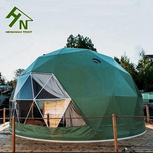 Tienda de cúpula calefactable prefabricada de casa de lujo de 20 pies para eventos - Product Image 5