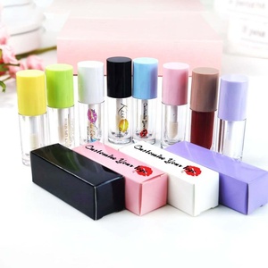Tubo de Brillo Labial Vacío 2024 con Logotipo Personalizado, Bajo MOQ, Envases Blancos para Brillo Labial con Aplicador - Product Image 3