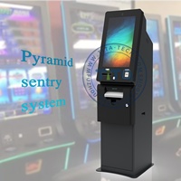 Терминал для обмена билетов и оплаты наличными, киоск самообслуживания с QR-сканером для игровых автоматов с монетоприемником