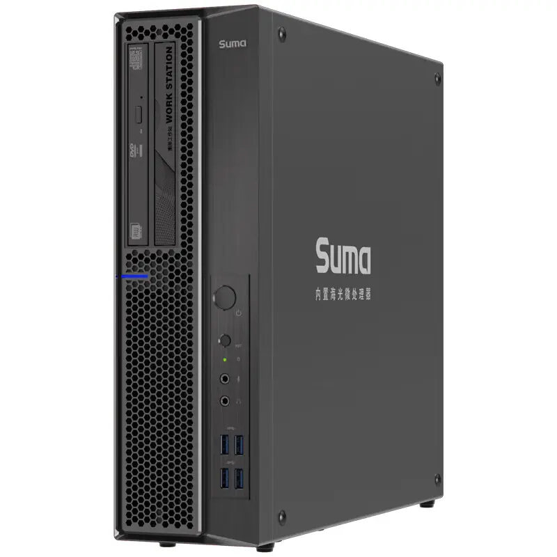 워크스테이션 Suma-W3335HA1 Hygon 3250 프로세서 8G 256G SSD GT730-2G 23.8 인치 모니터 엔트리 레벨 개인 전용 섀시