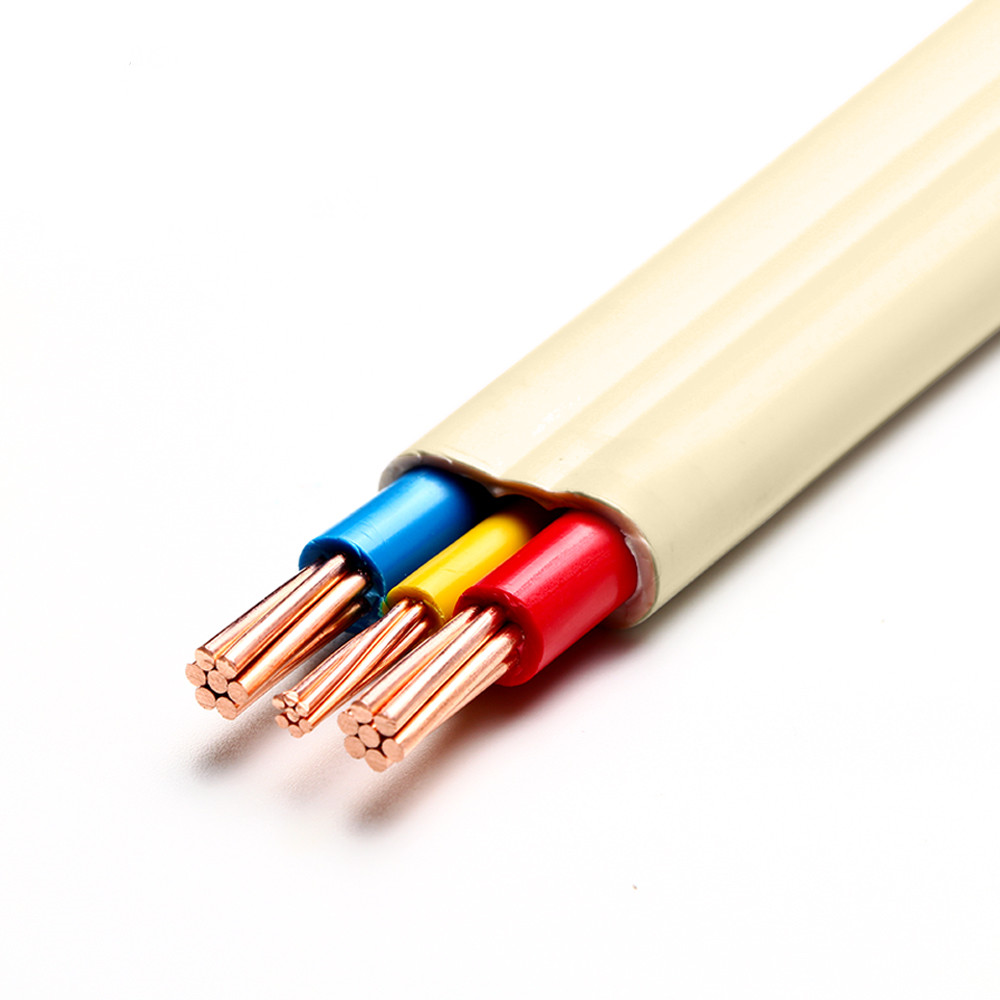 BVVB Cable Building Electrical Wire Annealed Solid / Stranded Copper Conductor