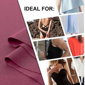 Tissu en nylon et élasthanne extensible dans les quatre sens, tricot mat en nylon pour maillots de bain, vêtements de sport, danse et yoga - Product Image 4