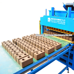 10-10 Volautomatische Plc Hydraulische Interlock Holle Bestrating Bodem Klei Baksteen Blok <span class=keywords><strong>Machine</strong></span> Maquina De Bloques - Product Image 2