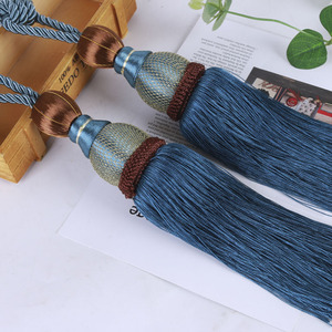 Accessori decorativi classici lussuosi per <span class=keywords><strong>tende</strong></span> con nappine per <span class=keywords><strong>tende</strong></span> <span class=keywords><strong>fasce</strong></span> per <span class=keywords><strong>tende</strong></span> con frangia - Product Image 2