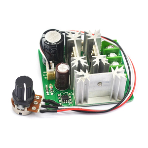 डीसी 6v-90v 15a dc मोटर गति नियंत्रक स्टेलेस गति विनियमन पल्स चौड़ाई pwm dc 12v 24v 36v 48v 1000w - Product Image 1