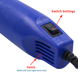 Заводская оптовая продажа, 110 В/220 В, США, Великобритания, штепсельная вилка, портативная термоусадочная упаковочная машина, пистолет горячего воздуха - Product Image 2