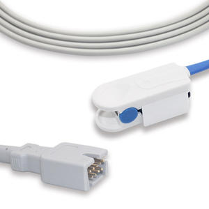 เซ็นเซอร์ออกซิเจนในเลือดแบบหนีบนิ้วผู้ใหญ่ Spo2 9 พิน เข้ากันได้กับเซ็นเซอร์<span class=keywords><strong>ออกซิเจน</strong></span>ในเลือด Masimo - Product Image 1