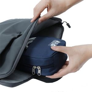Cable Organizer Bag Mini Stylish Portable Compact Large Capacity Cable Organizer Bag for Travel - Product Image 1