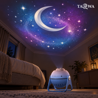 Cadeau islamique, projecteur de Coran, lampe de nuit avec télécommande, application de contrôle, musique Bluetooth pour la famille musulmane, Ramadan, Eid