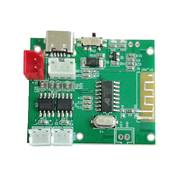 BT 5.0 Amplifier Board 2x5W 5V Wireless Stereo Audio Receiver PCBA Module DIY Speaker Home Audio System Portable Sound Box