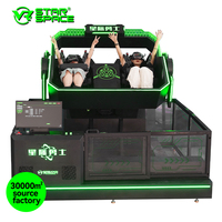VR Star Space Produits de haute qualité 2 joueurs Plate-forme dynamique à 360 degrés Expérience de réalité virtuelle Machine de jeu de tir