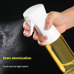 Bouteille pulvérisatrice d'huile de cuisine anti-fuite en verre pour sauce soja, <span class=keywords><strong>vinaigre</strong></span>, assaisonnements, huile <span class=keywords><strong>comestible</strong></span> - Réservoir d'huile de cuisine domestique - Product Image 3
