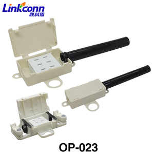 กล่องต่อสายไฟ OP OP-023 สีขาว วัสดุ PP พร้อมขั้วต่อสายเคเบิลและขั้วต่อ 3 ขา - Product Image 5