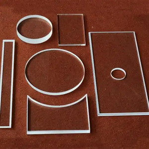 Lentes Ópticas de Cuarzo Transparente, Ventanas de Visualización de Vidrio de Cuarzo, Lentes Ópticas de Cuarzo para Laboratorio - Product Image 5