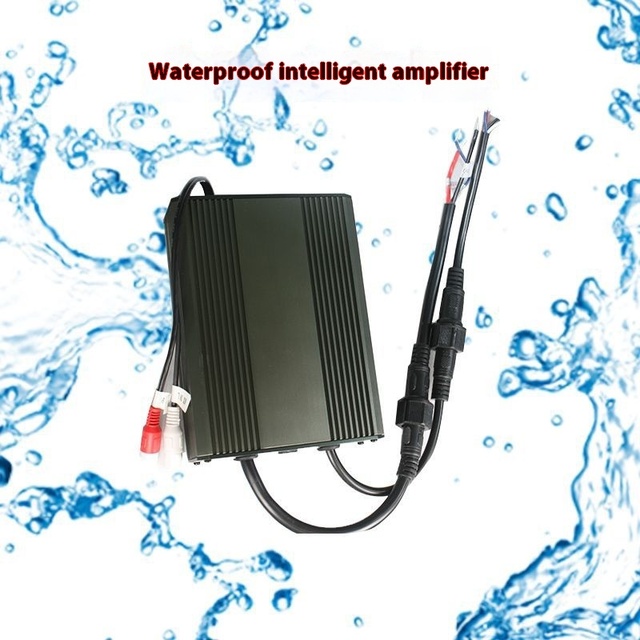 High-Power Four-Channel Class D Waterproof Vehicle Amplifier High-Fidelity Intelligent Sound Processing for Cars