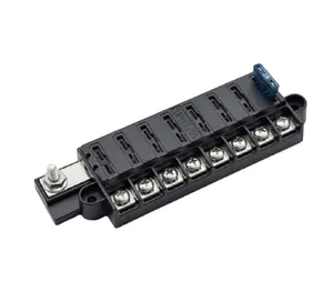 Automobile yacht 1 in 8 out rectangular automobile fuse box automobile electrical circuit breaker