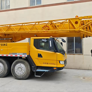 Grue d'occasion QY55KC 55 tonnes Shanghai QY QAY XCA XCT en bon état à prix réduit - Vente chaude - Product Image 1
