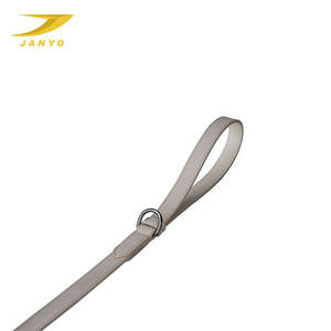 JANYO Correa de perro de cuero genuino impermeable y resistente al desgaste personalizada de alta calidad - Product Image 6