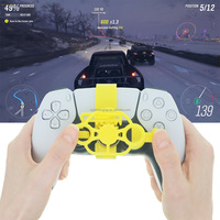 Nuevo Volante de Carreras para Controlador de PS5, Mini Volante de Plástico ABS para Simulador de Carreras en PC, para Juegos de Camiones