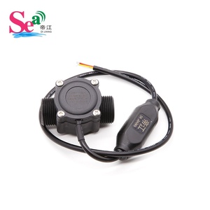 DIJIANG DN15-50 sıvı türbini akış sensörü 24V PLC su debimetre sulama ve sulama sistemi için RS485 uzaktan kumanda ile - Product Image 2