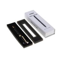 Boîte magnétique personnalisée Coffrets cadeaux de présentation à fermeture magnétique rigide avec insert en mousse Fond de teint Stylo crayon Stylo à bille Emballage