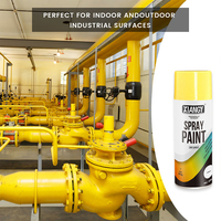 Peinture aérosol acrylique, couche de finition brillante à séchage rapide pour la décoration intérieure et extérieure du fer, du bois, du plastique ABS
