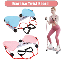 Appareil d'exercice pour la taille à usage domestique, planche d'exercice abdominale debout avec massage des pieds pour la perte de poids