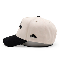 Gorras con Logotipo Bordado en Relieve Personalizado, Gorras de Béisbol Bordadas en Dos Tonos en 3D