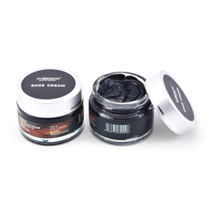 Woodson Lederen Verzorgingsproducten Schoencrème 50 Ml Schoensmeer Leren Crèmekleurige Schoen Schoonmaken Zwart Neutraal - Product Image 5