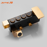 Système de bain et douche robinets mélangeurs de baignoire carrés noir or robinet de salle de bain chaud froid thermostatique 4 fonctions robinet de douche