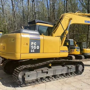 Le Japon original a employé KOMATSU PC160LC-les machines de construction utilisées par excavatrice de 7 16 tonnes ont utilisé le type excavatrice de chenille - Product Image 1