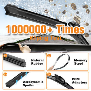 Accessoires auto Essuie-glaces sans cadre Lame d'essuie-glace de <span class=keywords><strong>voiture</strong></span> multi-fit SPOTLESS pour tous les bras d'essuie-glace - Product Image 3