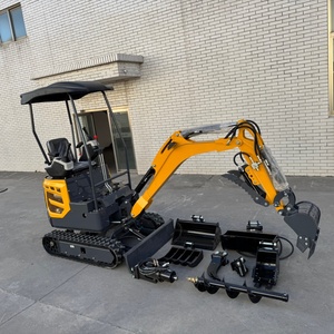 Mini-excavatrice la plus vendue, 1,6 tonne, Euro <span class=keywords><strong>5</strong></span>, CE EPA, pour travaux de terrassement, diesel, petite pelle multifonctionnelle sur chenilles, micro-pelleuse à vendre - Product Image 6