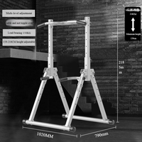 Barre de traction pliable compacte à cadre triangulaire stable, réglable en hauteur, multi-engrenages, la plus vendue pour la calisthénie à domicile en intérieur