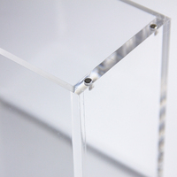 Boîte de présentation YAGELI en acrylique de qualité supérieure avec couvercle magnétique, personnalisable et durable, 100 pièces, fabriquée en Chine