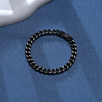Bracelet Chunky Resoul en Acier Inoxydable, Style Cubain, pour Hommes, Accessoires Punk, Chaînes, Bijoux en Gros de Chine