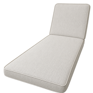 Cojín para tumbona de jardín, terraza, <span class=keywords><strong>solarium</strong></span>, cabana, veranda, resistente al agua y al desgaste, con textura de guijarro y tejido de sarga. - Product Image 1